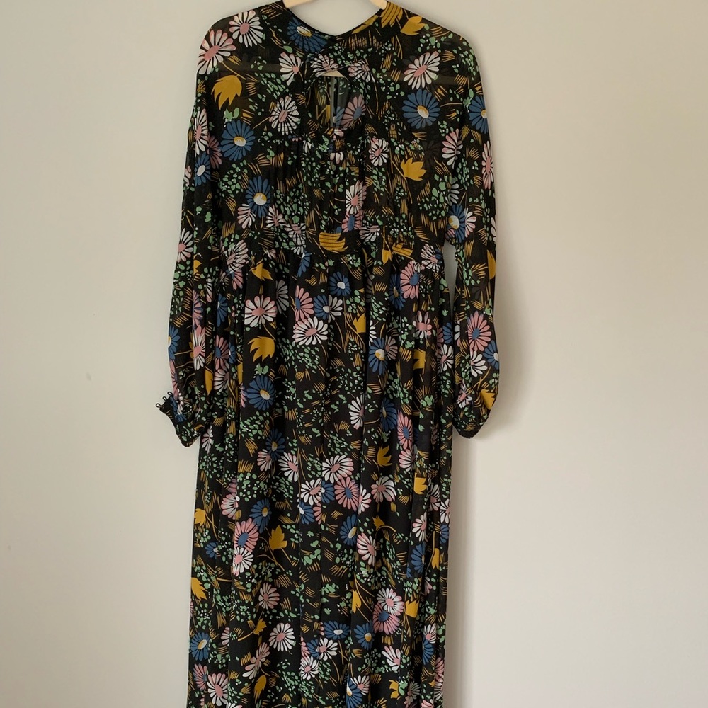 ASOS floral maxi dress